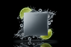 Metallic lime box matching reference style